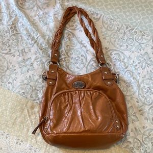 Rossetti Tan Satchel Purse